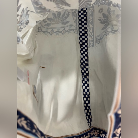 Farm Rio Blue Ana Tapestry Tropical Jacket - Size XL - NWT - Picture 12 of 15